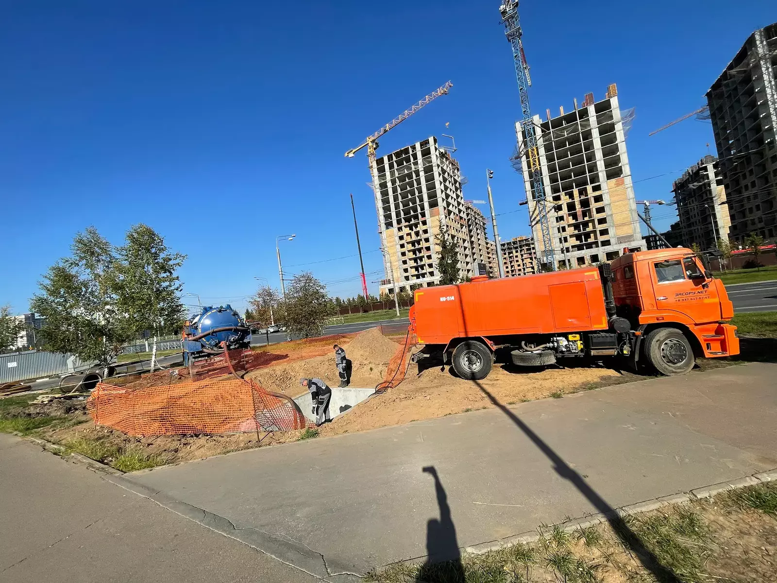 Испытания трубопроводов - опрессовка труб