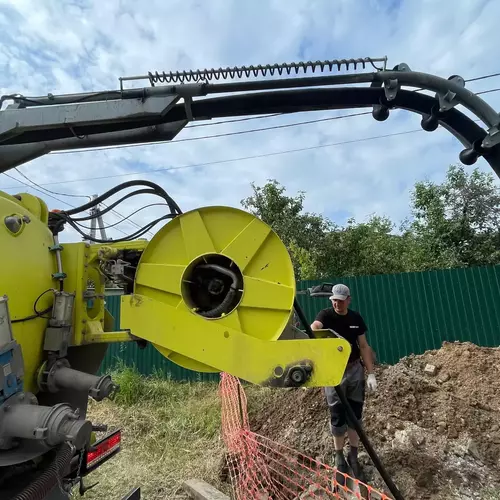 Комбинированная каналопромывочная машина для частного сектора